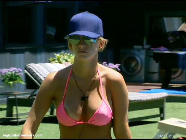 Big Brother 13 Nude: Porsche Briggs Nip Slip.