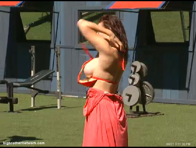 Big Brother 13 Nude Rachel Reilly topless