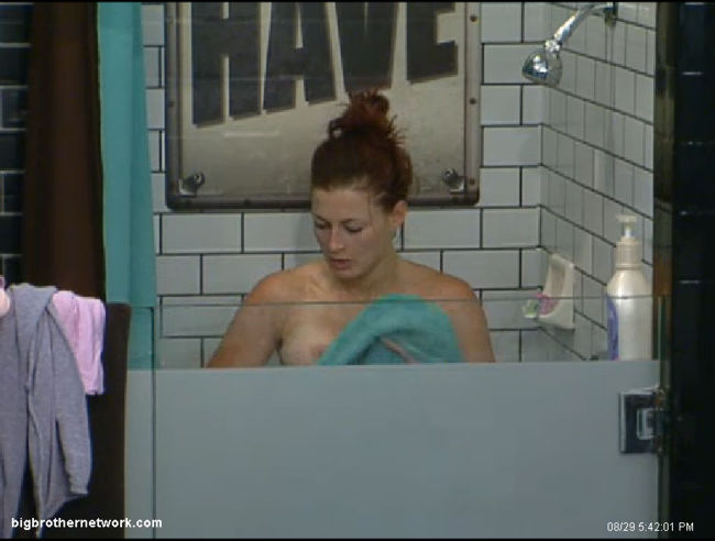 Big Brother 13 nude: Rachel Reilly topless